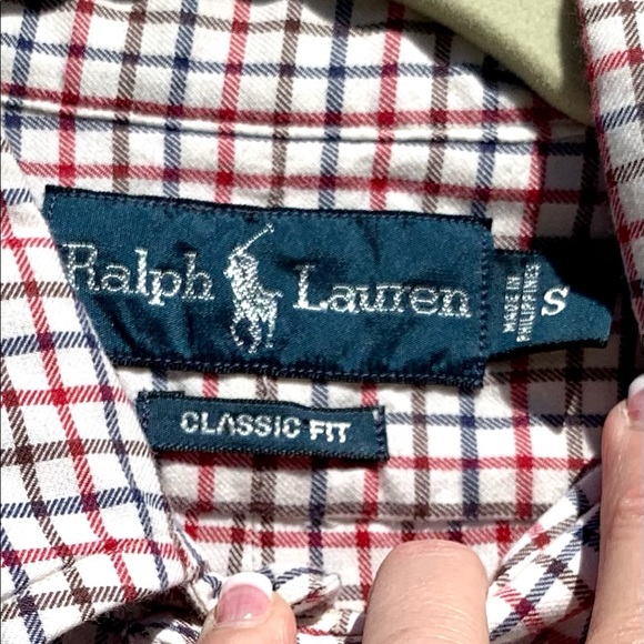 MEN’S RALPH LAUREN “POLO” LONG SLEEVE, BUTTON DOWN - Picture 7 of 16